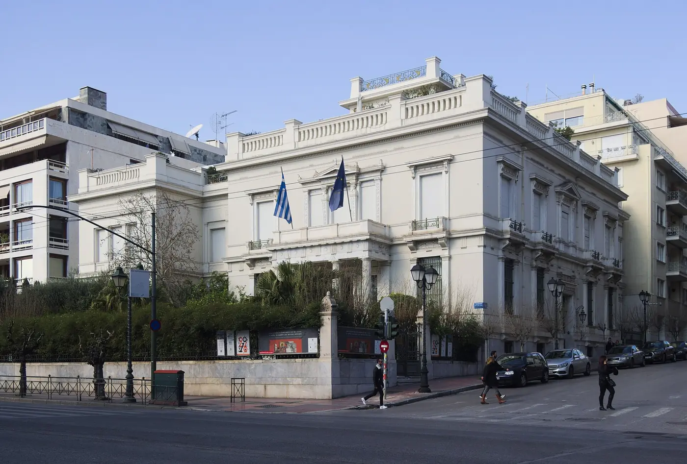 Byzantine jewellery display at the Benaki Museum Athens